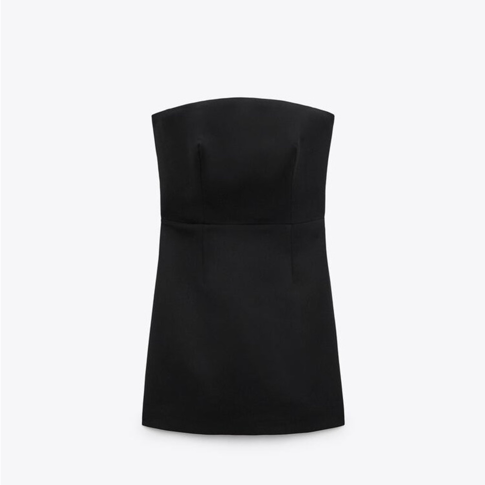 Zara black mini dress